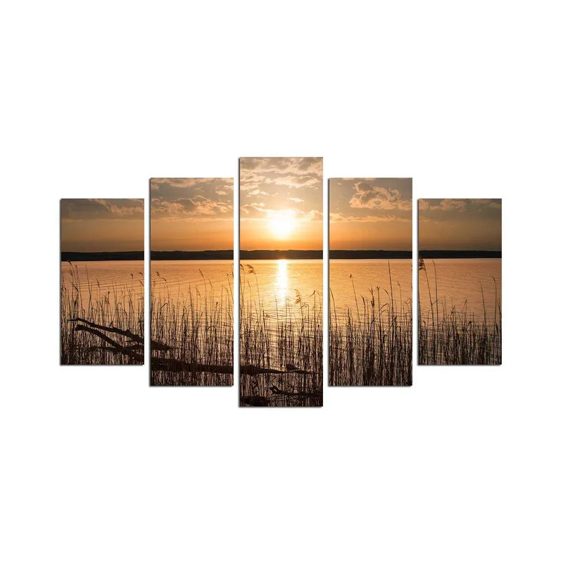 Dekorativ MDF-maling 5-Deler 20x60 cm, Flerfarget