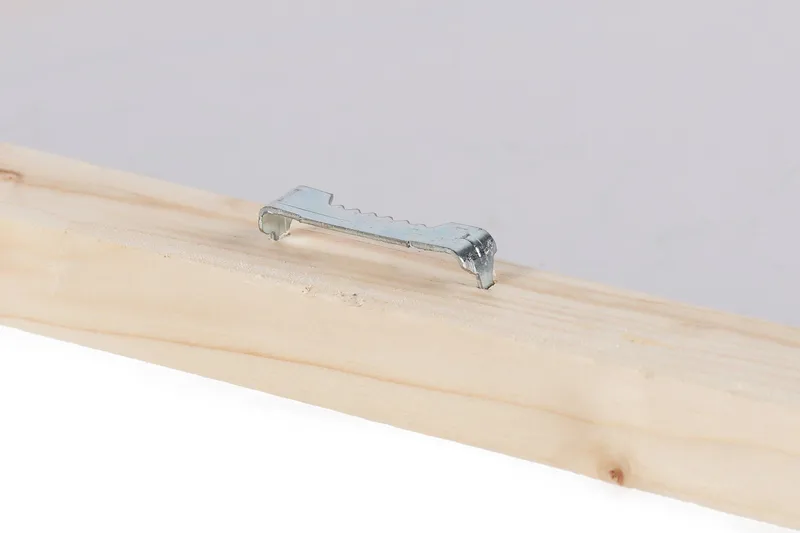 Lerretsbilde 70x100 cm - Abstrakt komposisjon med sterke farger og teksturer - Gul / Rød / Lilla - Innredning - Bilder & kunst - Lerretsbilder