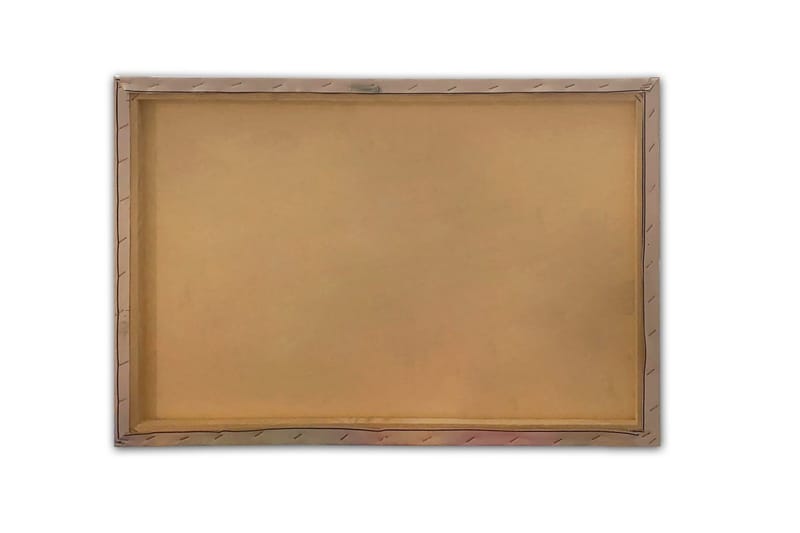 Lerretsbilde - Krammende par i gyllen setting - Gull / Svart / Rød - Innredning - Bilder & kunst - Lerretsbilder