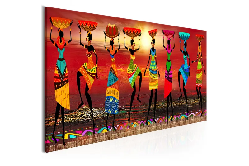 Tavla African Women Dancing VALUE_MISSING_2 120x40, undefined