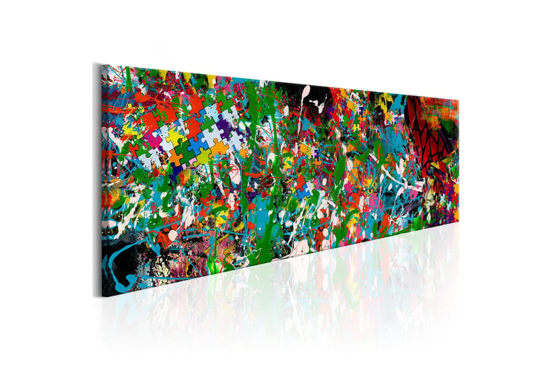 Tavla Artistic Puzzle 120x40 - Innredning - Bilder & kunst - Lerretsbilder