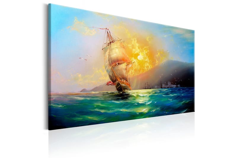 Tavla Burning Sky 90x60 - Innredning - Bilder & kunst - Lerretsbilder