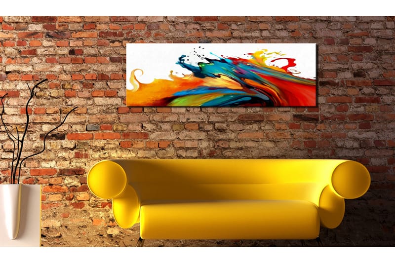 Tavla Colorful Storm 135x45 cm - Innredning - Bilder & kunst - Lerretsbilder
