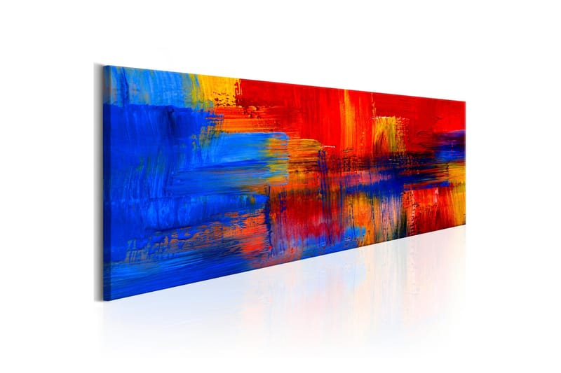 Tavla Colour of Passion 135x45 - Innredning - Bilder & kunst - Lerretsbilder