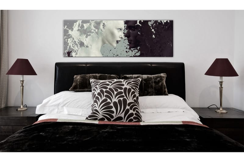 Tavla Demons in your eyes... 135x45 - Innredning - Bilder & kunst - Lerretsbilder