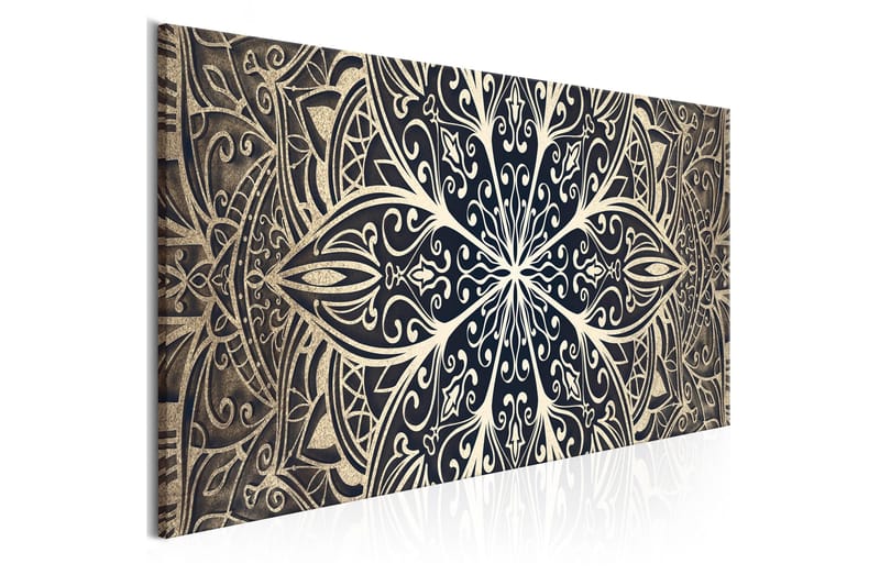 Tavla Feathers (1 Part) Brown Narrow 150x50 - Innredning - Bilder & kunst - Lerretsbilder