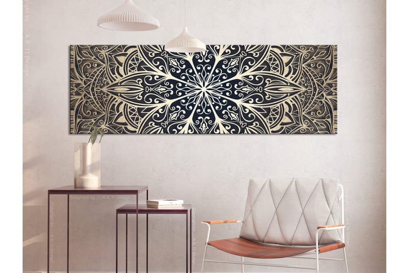 Tavla Feathers (1 Part) Brown Narrow 150x50, undefined