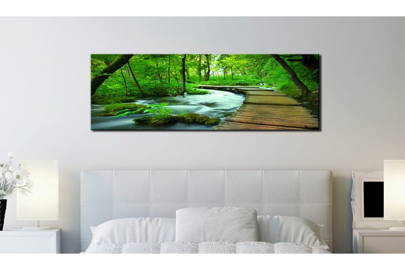 Tavla Forest Broadwalk 135x45 cm - Innredning - Bilder & kunst - Lerretsbilder