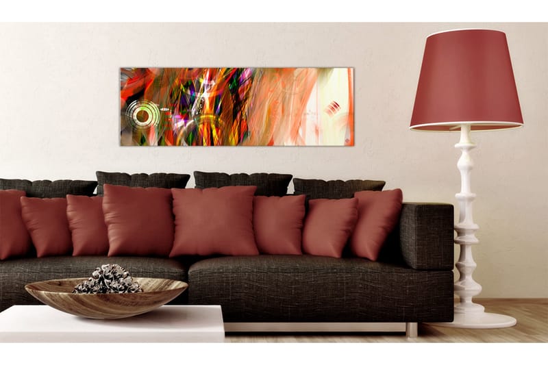 Tavla Ljus Cykel 135x45 cm - Innredning - Bilder & kunst - Lerretsbilder