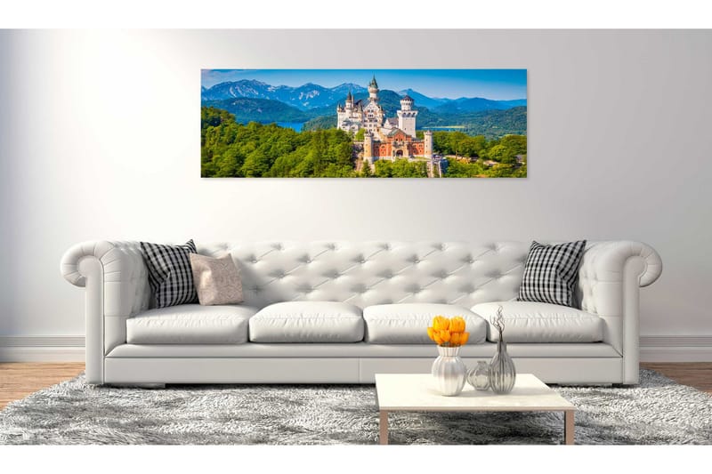 Tavla Magic Places Neuschwanstein Castle VALUE_MISSING_3 150x50 - Innredning - Bilder & kunst - Lerretsbilder
