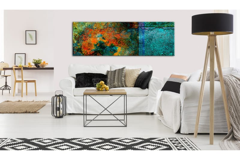 Tavla Metal Kaleidoscope VALUE_MISSING_3 135x45 - Innredning - Bilder & kunst - Lerretsbilder