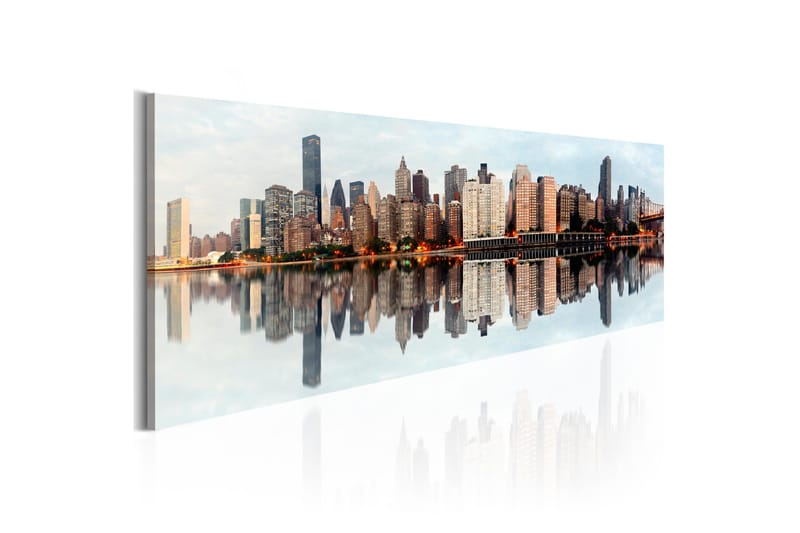 Tavla Morning Manhattan 135x45 - Innredning - Bilder & kunst - Lerretsbilder