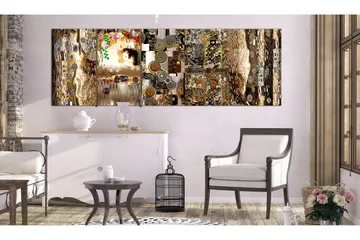 Tavla Mother's Love 1 Part Gold VALUE_MISSING_2 135x45 - Innredning - Bilder & kunst - Lerretsbilder