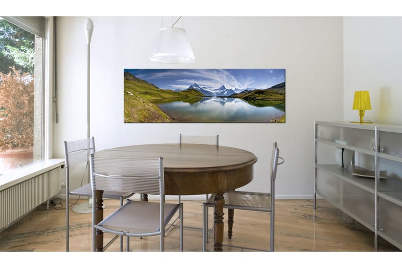 Tavla Mountain Lake 135x45 cm - Innredning - Bilder & kunst - Lerretsbilder