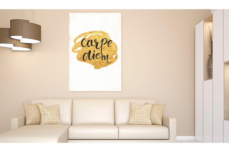Tavla My Home: Carpe Diem 80x120 VALUE_MISSING_1 - Innredning - Bilder & kunst - Lerretsbilder