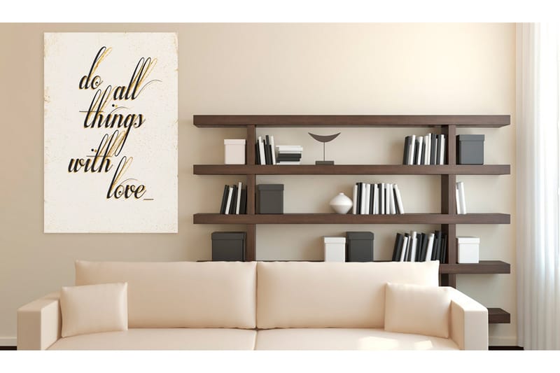 Tavla My Home: Things with love 80x120 VALUE_MISSING_1 - Innredning - Bilder & kunst - Lerretsbilder