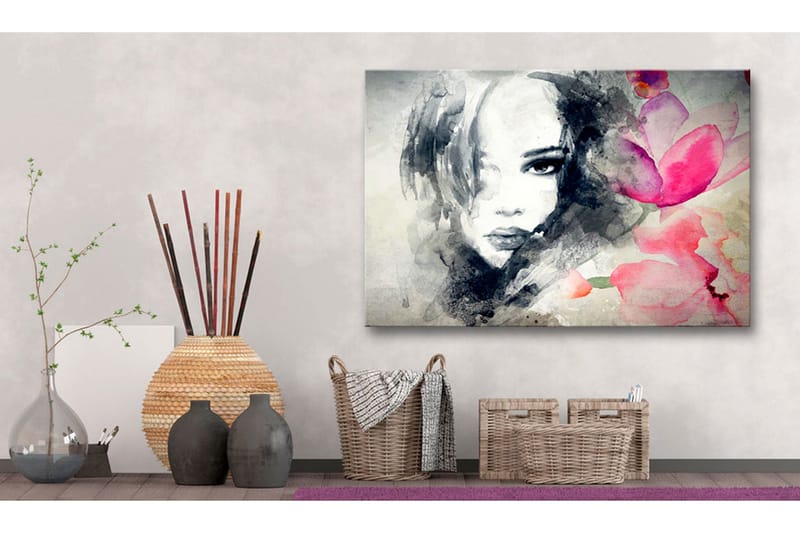 Tavla Mysterious Look 120x80 VALUE_MISSING_1 - Innredning - Bilder & kunst - Lerretsbilder
