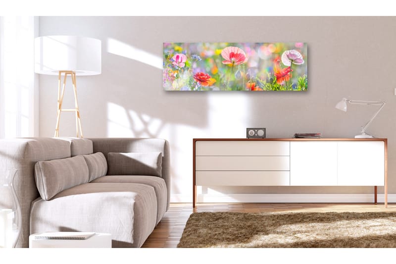 Tavla Rainbow of Morning Poppies 135x45, undefined