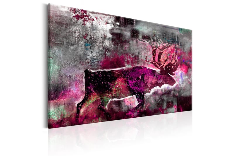 Tavla Ruby Caribou 60x40 VALUE_MISSING_1 - Innredning - Bilder & kunst - Lerretsbilder