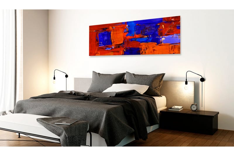 Tavla Sapphire Cave 120x40 - Innredning - Bilder & kunst - Lerretsbilder