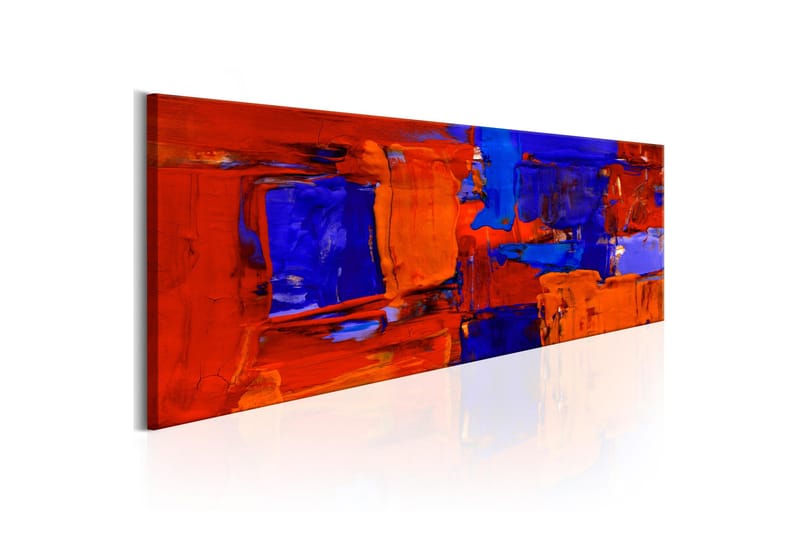 Tavla Sapphire Cave 135x45 - Innredning - Bilder & kunst - Lerretsbilder