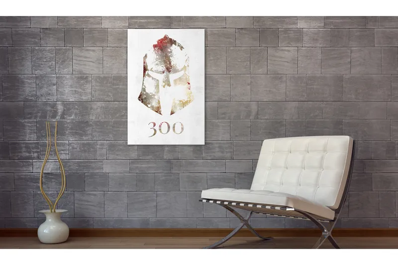 Tavla Sparta Fearless Warriors 80x120 cm - Innredning - Bilder & kunst - Lerretsbilder