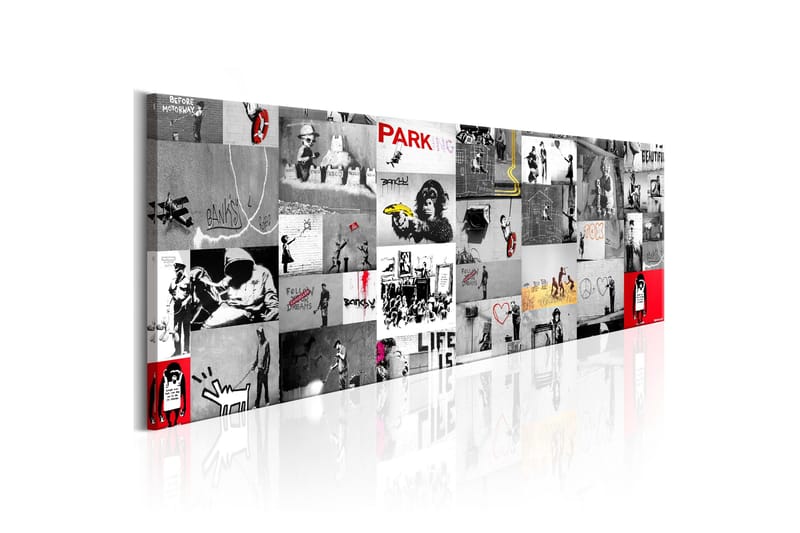 Tavla Street Art Banksy Ii VALUE_MISSING_2 120x40, undefined