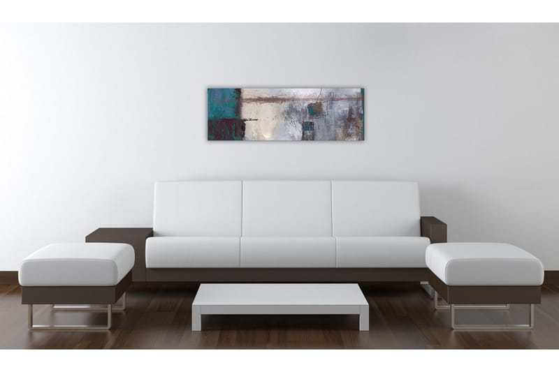 Tavla Turkos Accenter 135x45 cm - Innredning - Bilder & kunst - Lerretsbilder