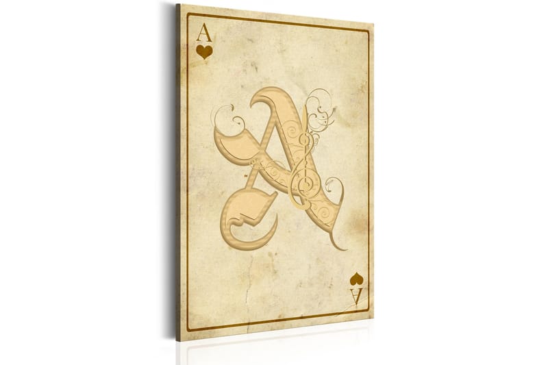 Tavla Winning Card 40x60 - Innredning - Bilder & kunst - Lerretsbilder