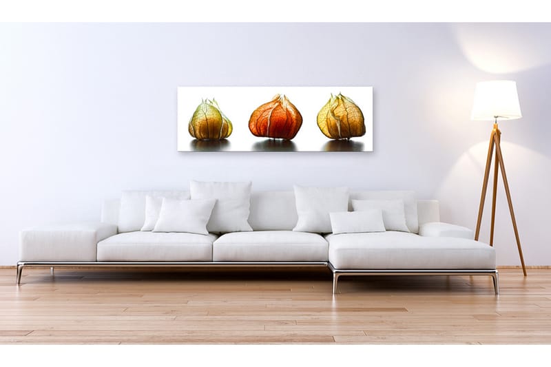 Tavla Winter Cherry 120x40 - Innredning - Bilder & kunst - Lerretsbilder