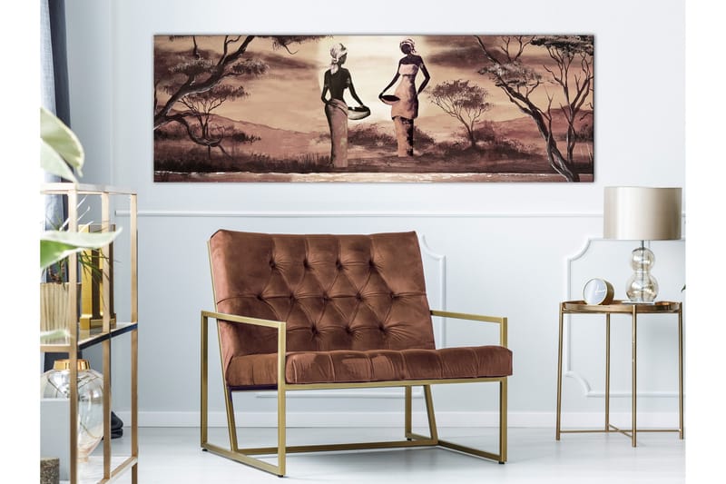 Tavla Working Women (1 Part) Narrow 150x50 - Innredning - Bilder & kunst - Lerretsbilder