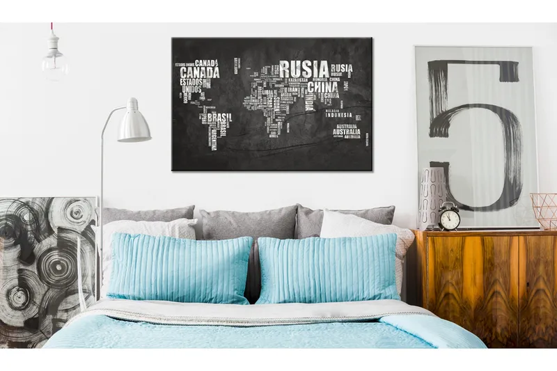 Tavla World Map: Spanish Geography (ES) 60x40, undefined