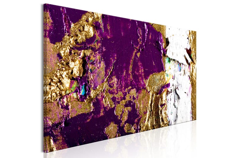 Tavla Purple Wave (1 Part) Narrow 135x45 - Innredning - Bilder & kunst - Lerretsbilder