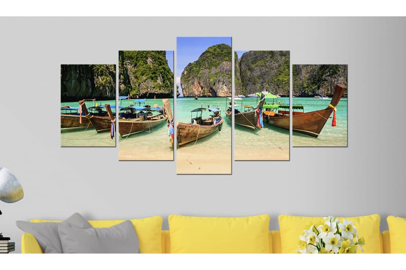 Tavle A Patch Of Paradise 100X50 - Artgeist sp. z o. o. - Innredning - Bilder & kunst - Lerretsbilder