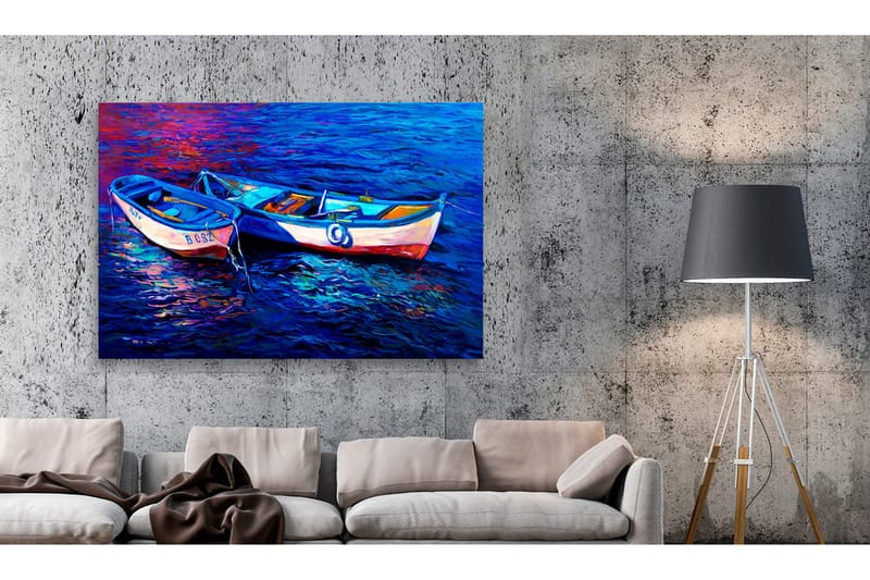 Tavle Abandoned Boats 60X40 - Artgeist sp. z o. o. - Innredning - Bilder & kunst - Lerretsbilder