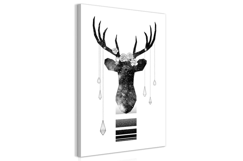 Tavle Abstract Antlers (1 Part) Vertical 60X90 - Artgeist sp. z o. o. - Innredning - Bilder & kunst - Lerretsbilder