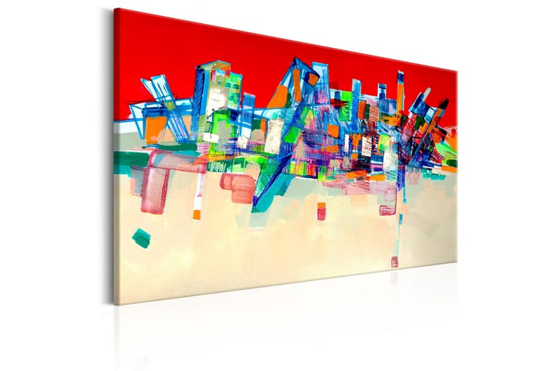 Tavle Abstract Architecture 120X80 - Artgeist sp. z o. o. - Innredning - Bilder & kunst - Lerretsbilder