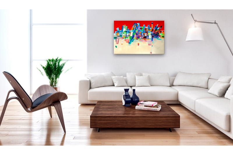 Tavle Abstract Architecture 60X40 - Artgeist sp. z o. o. - Innredning - Bilder & kunst - Lerretsbilder