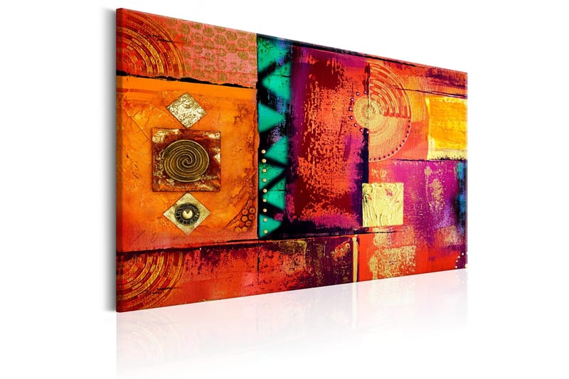 Tavle Abstract Chaos 90X60 - Artgeist sp. z o. o. - Innredning - Bilder & kunst - Lerretsbilder