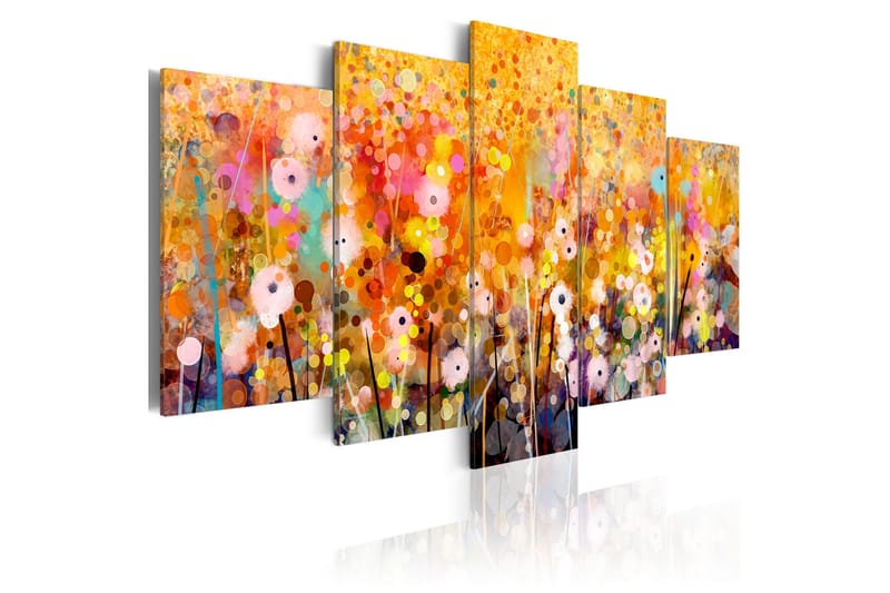 Tavle Amber Garden 100X50 - Artgeist sp. z o. o. - Innredning - Bilder & kunst - Lerretsbilder