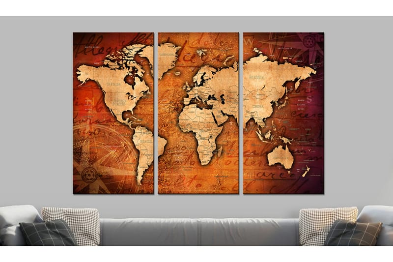 Tavle Amber Travels 90X60, Artgeist sp. z o. o.