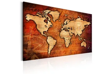 Tavle Amber World 120X80 - Artgeist sp. z o. o. - Innredning - Bilder & kunst - Lerretsbilder