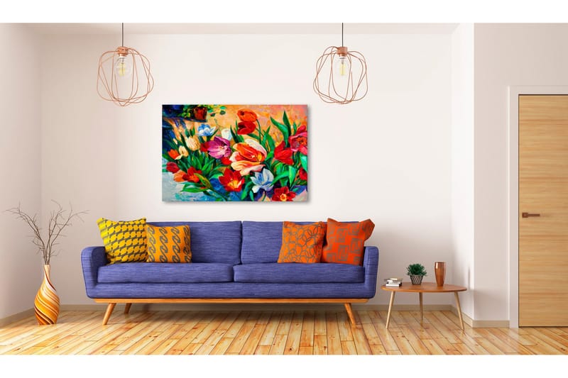 Tavle Art Of Colours: Tulips 60X40, Artgeist sp. z o. o.