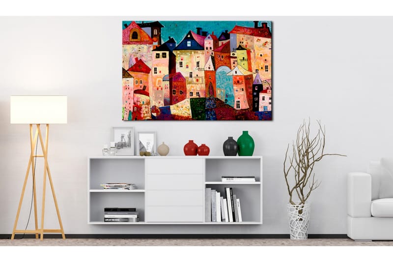 Tavle Artistic City 60X40 - Artgeist sp. z o. o. - Innredning - Bilder & kunst - Lerretsbilder