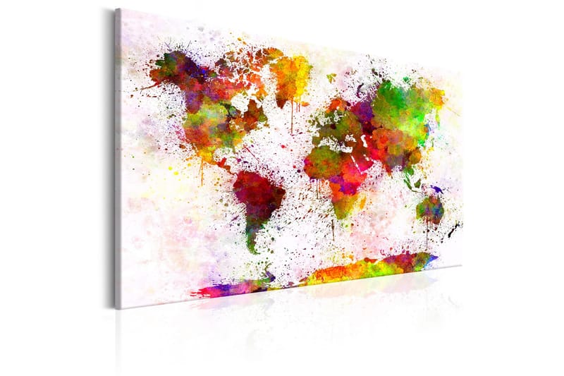 Tavle Artistic World 120X80 - Artgeist sp. z o. o. - Innredning - Bilder & kunst - Lerretsbilder