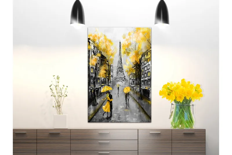 Tavle Autumn In Paris (1 Part) Vertical 80X120, Artgeist sp. z o. o.
