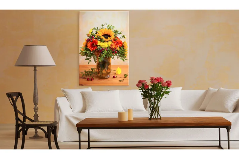 Tavle Autumnal Flowers 60X90, Artgeist sp. z o. o.