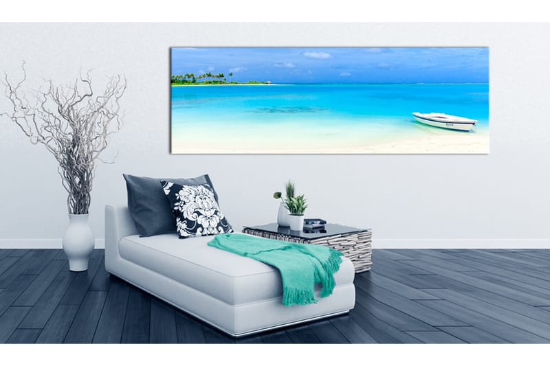 Tavle Azure Paradise 120X40 - Artgeist sp. z o. o. - Innredning - Bilder & kunst - Lerretsbilder
