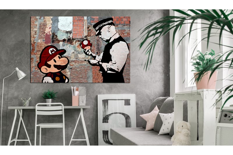 Tavle Banksy: One Last Time 90X60, Artgeist sp. z o. o.