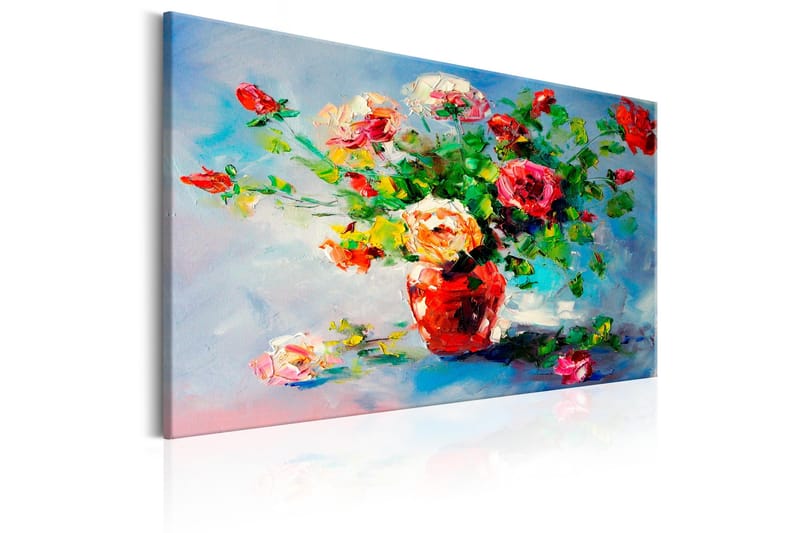 Tavle Beautiful Roses 120X80 - Artgeist sp. z o. o. - Innredning - Bilder & kunst - Lerretsbilder